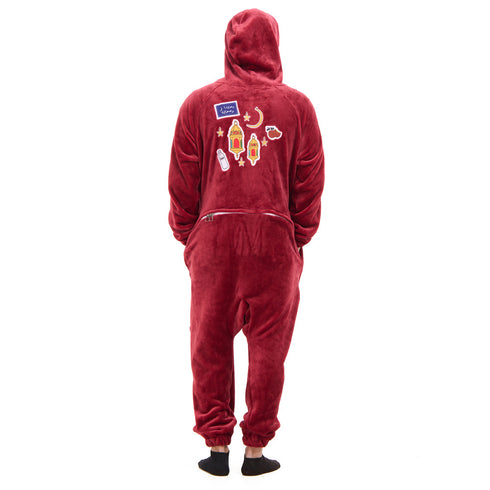 Snuggs Blanket Onesie Dark Red فانوس رمضان